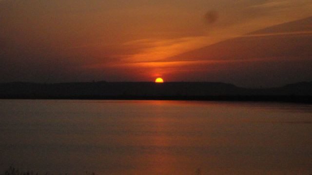 Bargi Dam Sunset